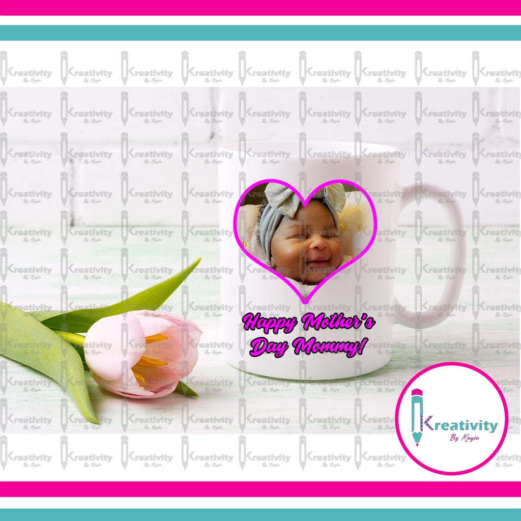 Custom Mothers Day Photo Mug